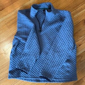 J. Crew quilted 1/4 zip